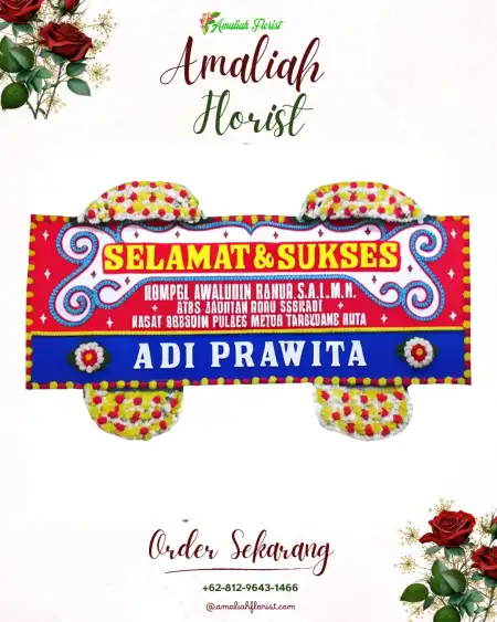 Papan Bunga Ucapan Selamat Banyusidi